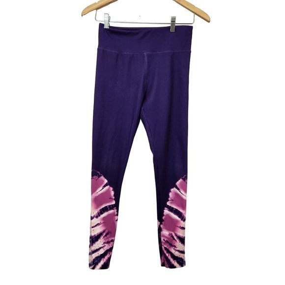 Girls Pink and Purple Justice CXJ Leggings‎ Size 16/18 - Picture 1 of 6
